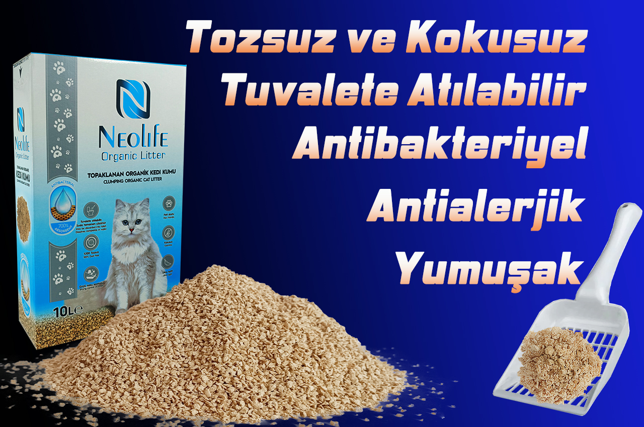 NeoLife Organik Kedi Kumu