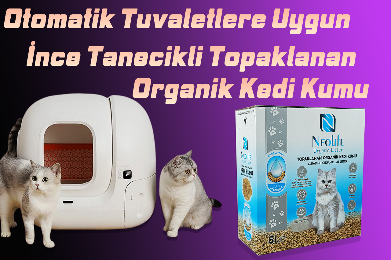 NeoLife Organik Kedi Kumu